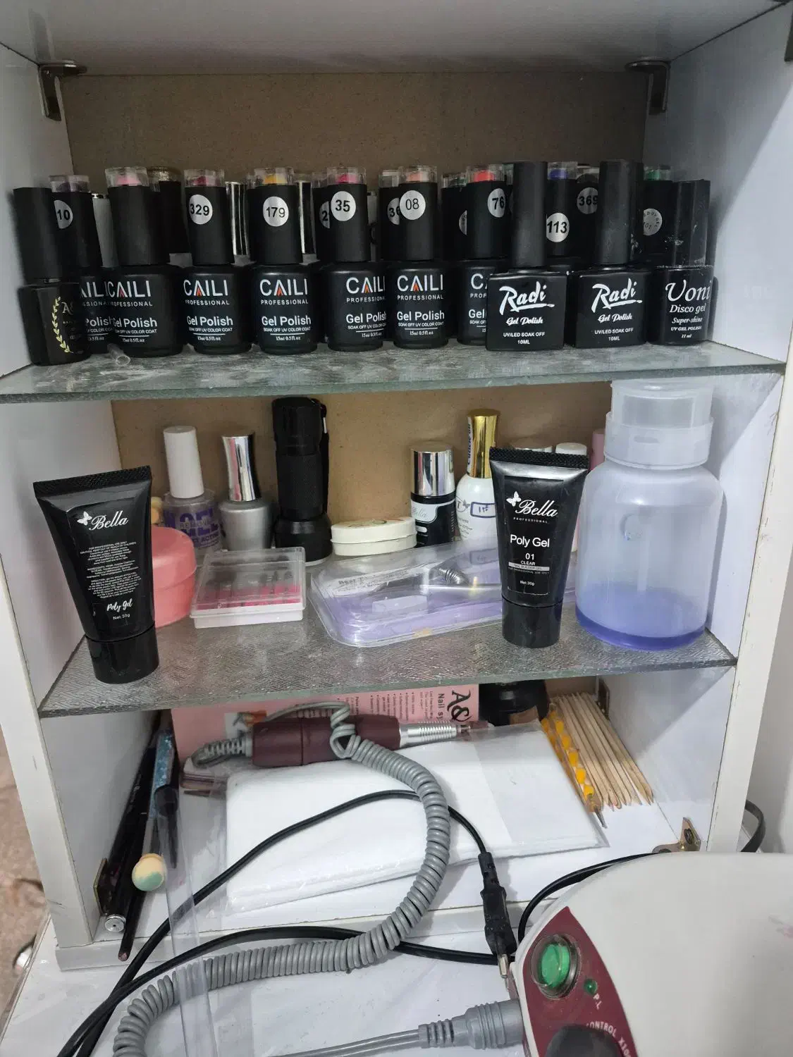 فروش لوازم ودستگاه ناخن کاری|آرایشگاه و سالنهای زیبایی|لنده, |دیوار