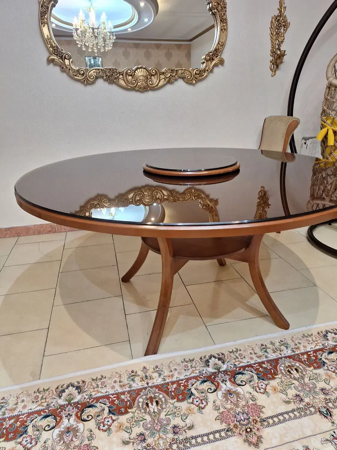 میز ناهار خوری ۸ نفره|میز و صندلی غذاخوری|مشکین‌دشت, |دیوار