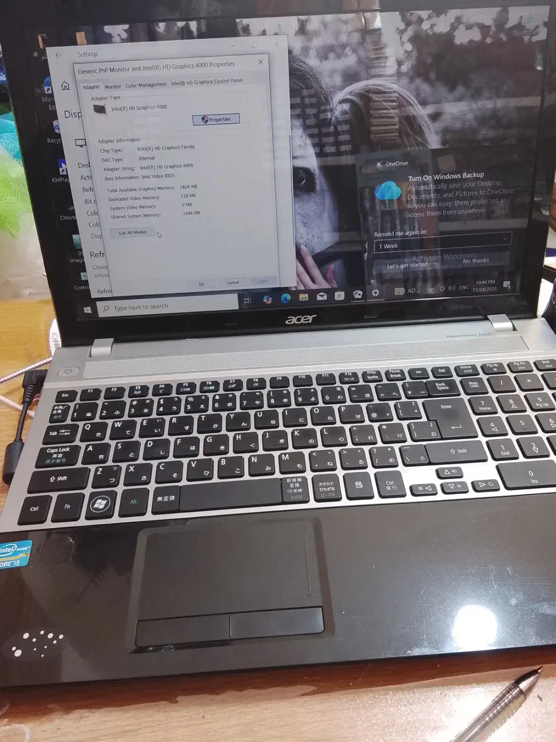 لپتاب acer|رایانه همراه|کرمان, |دیوار