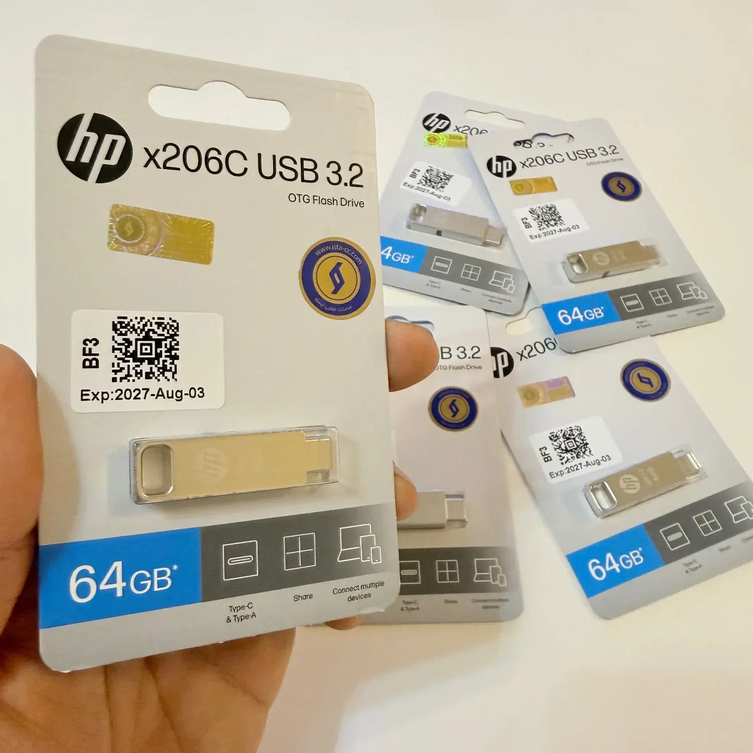 فلش مموری hp x206c usb 3.2|لوازم جانبی موبایل و تبلت|تهران, پرستار|دیوار