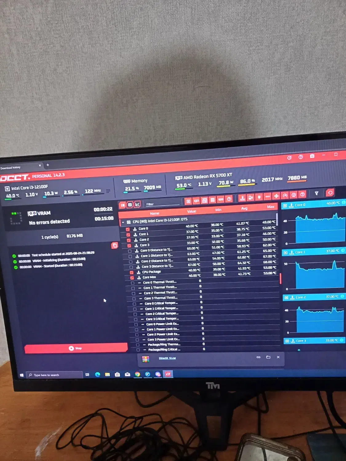 فروش گرافیک rx 5700xt sapphire nitro+|قطعات و لوازم جانبی رایانه|تربت جام, مطهری|دیوار