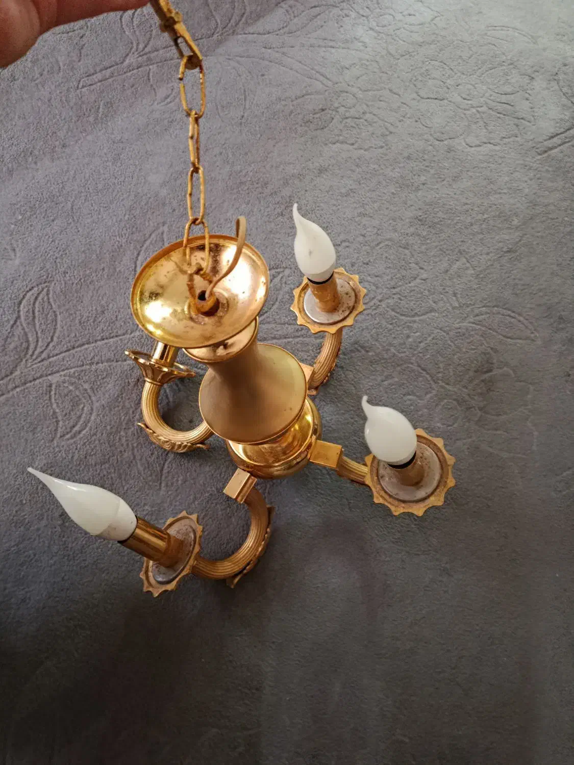 لوستراصل برنز|لوستر و چراغ آویز|ارومیه, |دیوار