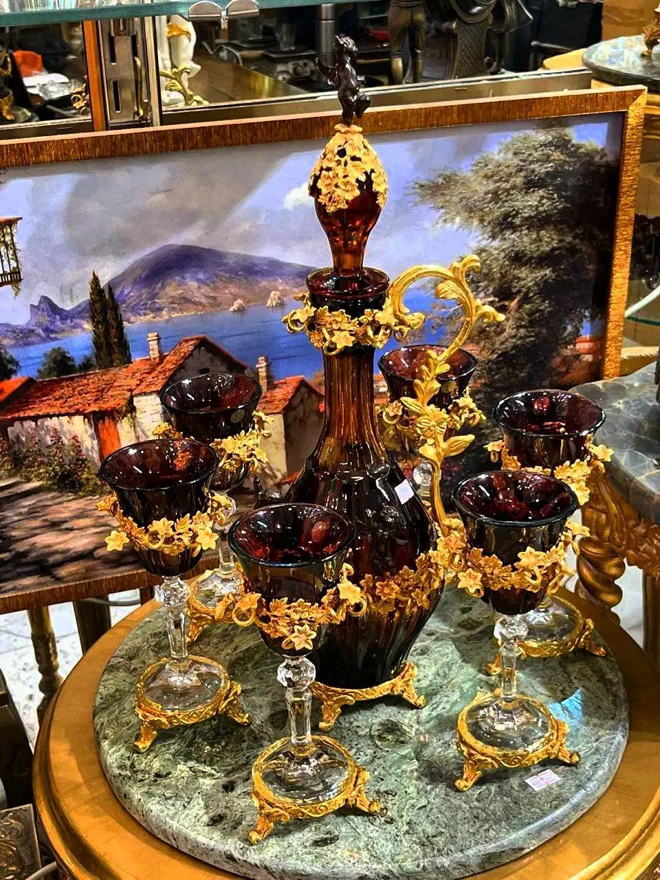 شرابخوری شراب خوری تنگ گیلاس|صنایع دستی و سایر لوازم تزئینی|تبریز, |دیوار