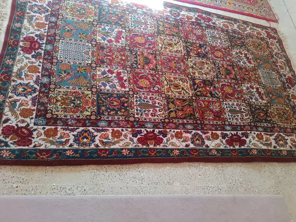 فرش دست باف|فرش|فارسان, |دیوار