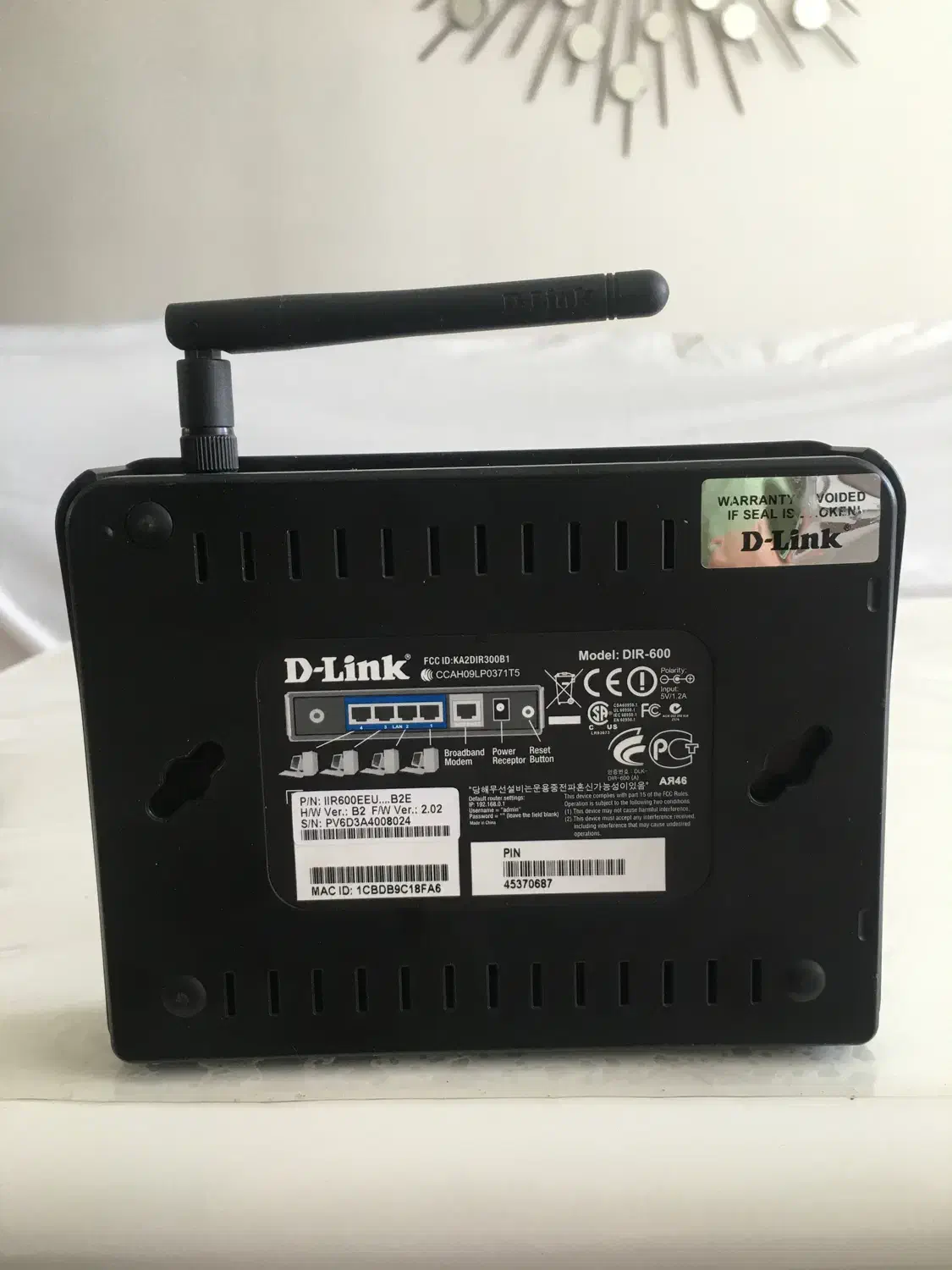 روتر بی سیم خانگی دی لینک DIR-600|مودم و تجهیزات شبکه|تهران, زیبادشت|دیوار