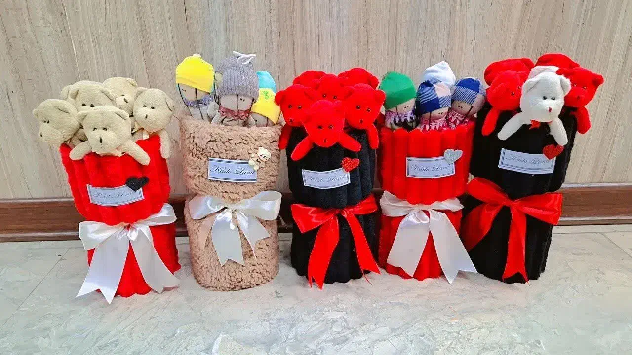 بوکت تدی مناسب کادو ولنتاین|زیورآلات و اکسسوری|تهران, شهرک طالقانی|دیوار