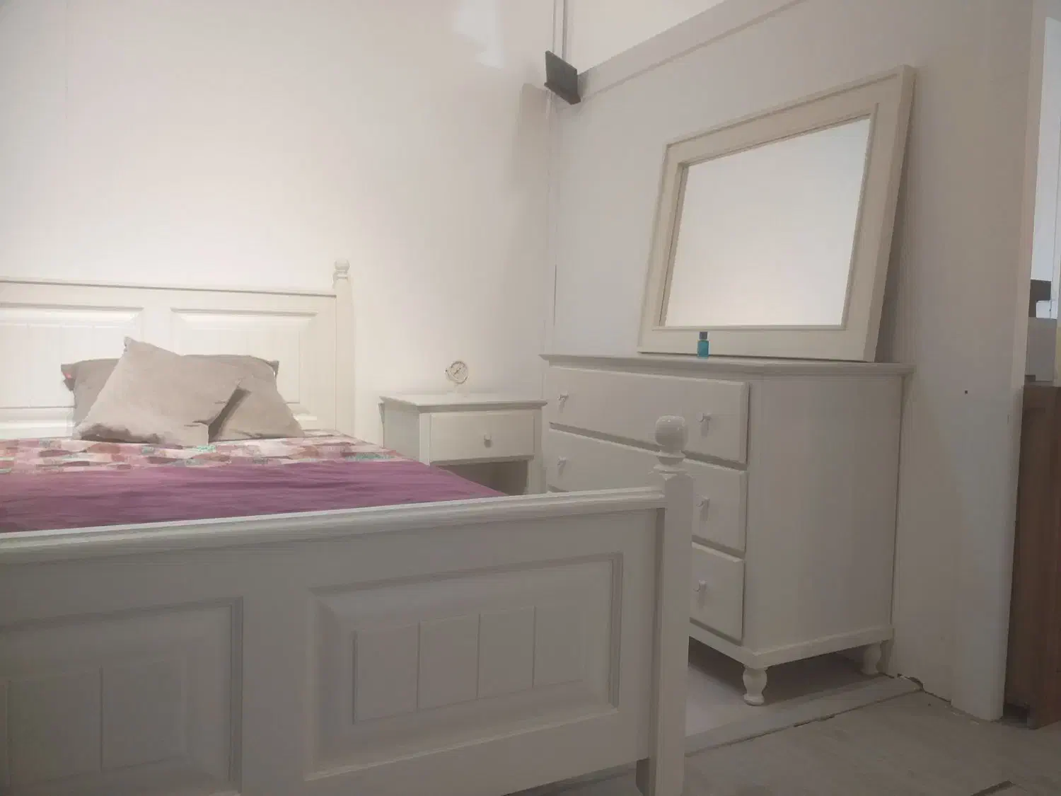 تخت نوجوان ۱۲۰  طرح بالین|تخت و سرویس خواب|آمل, |دیوار