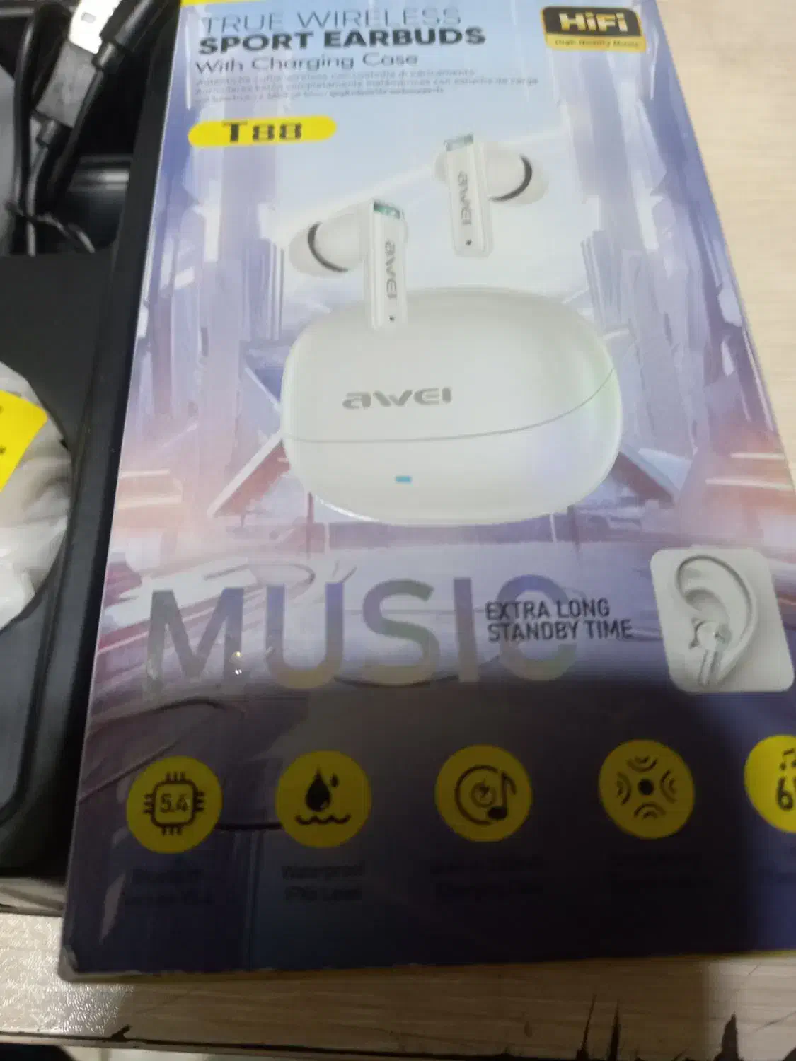 هندزفری ایر پادبلوتوثی مدل aWeI T88 ، HiFi موزیکال|لوازم جانبی موبایل و تبلت|تهران, خانی آباد نو جنوبی|دیوار