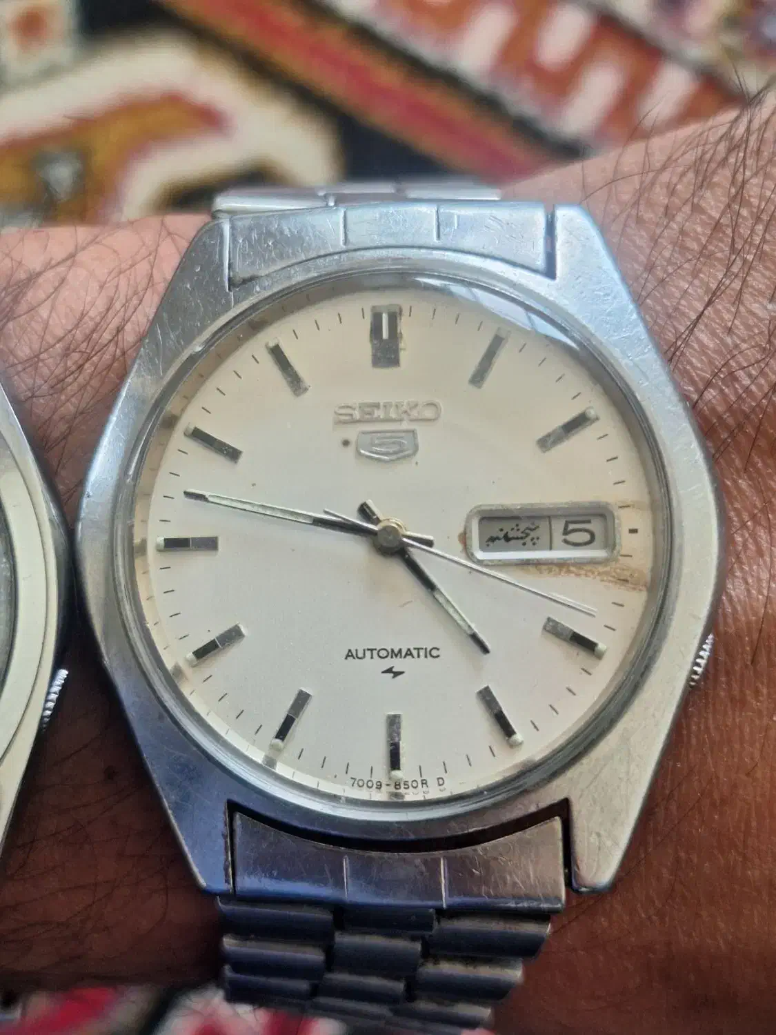 سیکو ۵ اتومات اصلی عتیقه|ساعت|شیراز, شهرک ایثار|دیوار