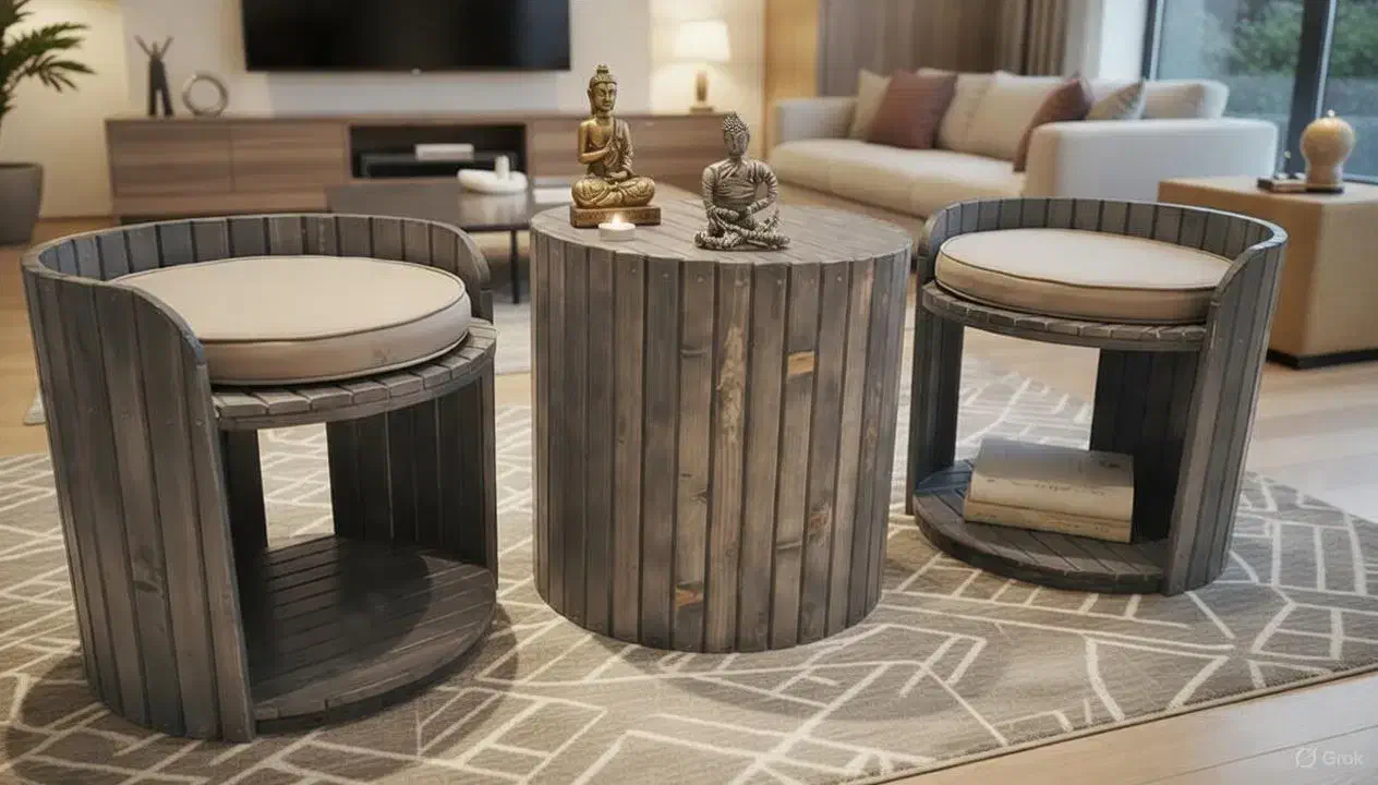 میز و صندلی گرد|میز و صندلی غذاخوری|اصفهان, فیض|دیوار