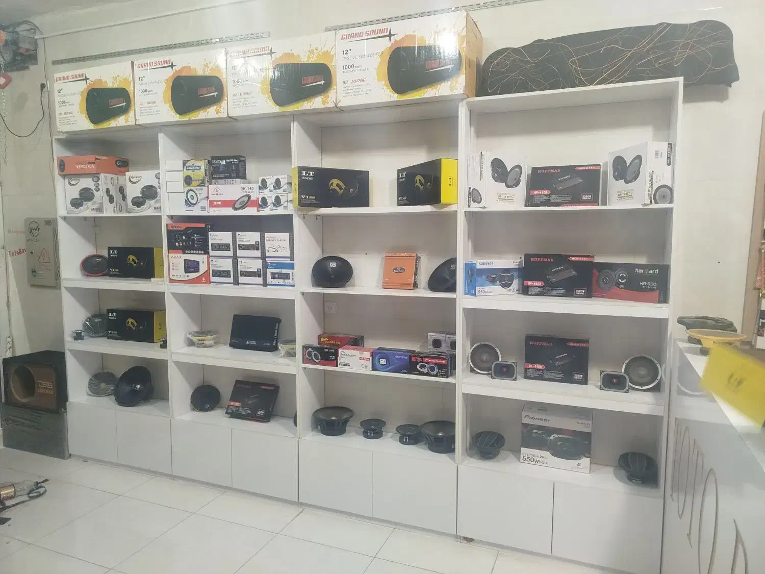 سیستم صوتی ماشین اقساطی|قطعات یدکی و لوازم جانبی|نجف‌آباد, حومه نجف آباد|دیوار