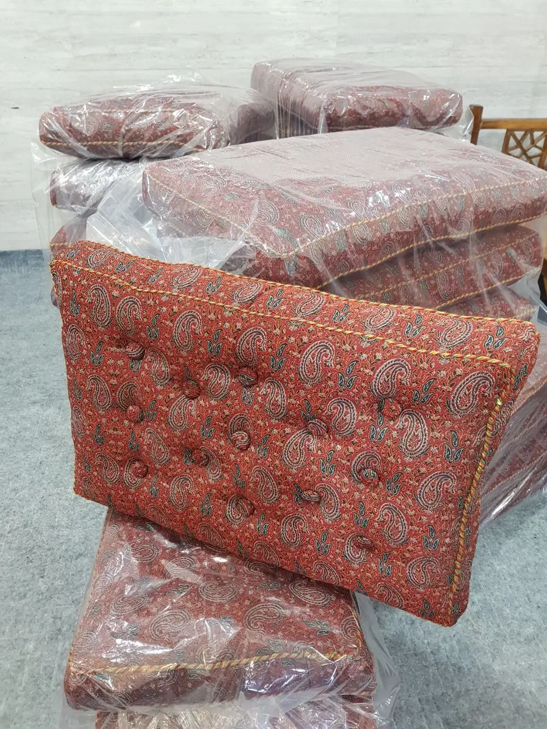 پشتی ترمه|پشتی|یزد, |دیوار