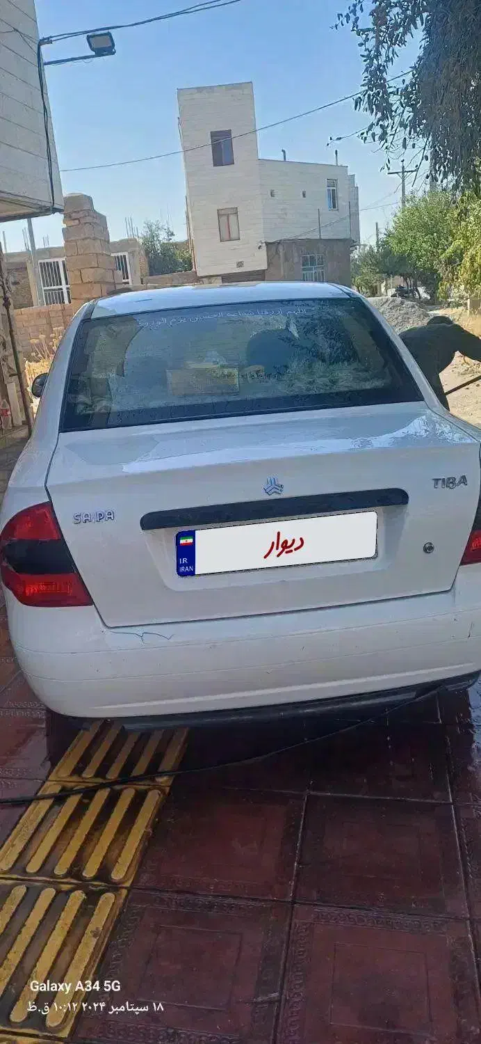تیبا ۹۳ معاوضه|خودرو سواری و وانت|قم, علی آباد سعدگان|دیوار