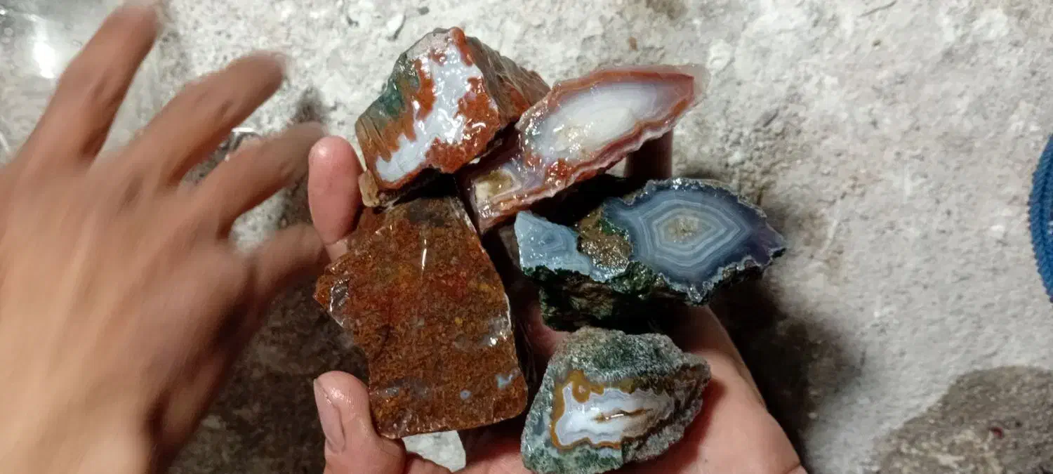 سنگ شجر عقیق سلیمانی|کلکسیون اشیاء عتیقه|تایباد, |دیوار