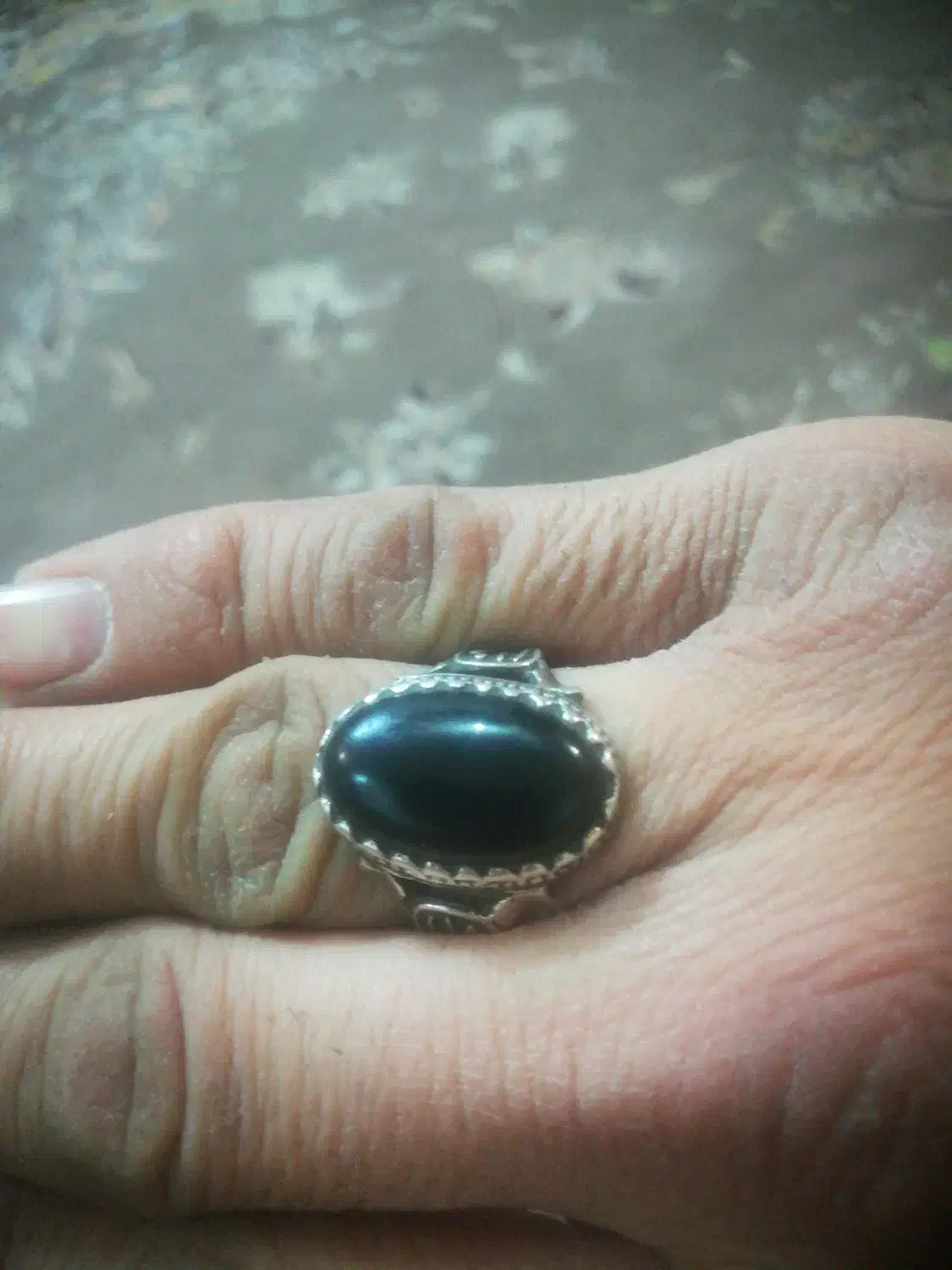 انگشتر نقره|جواهرات|لنجان, |دیوار