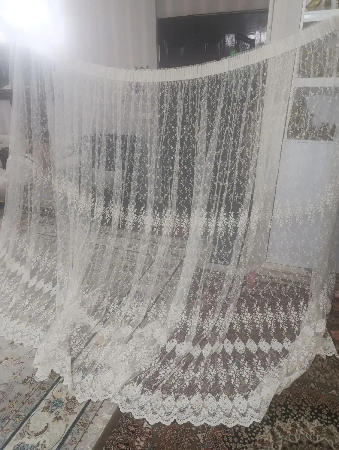 پرده تمیز و سالم|پرده، رانر، رومیزی|محلات, |دیوار