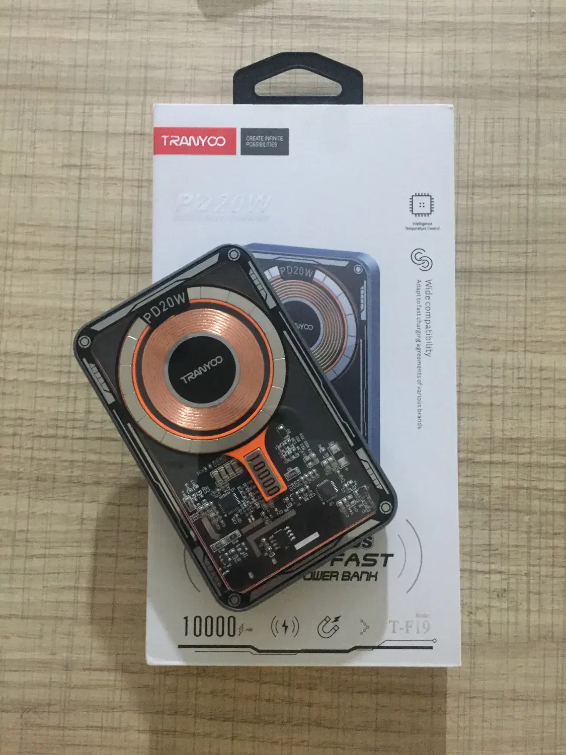 پاوربانک ده هزار «مک سیو TRANyoo» مدل T-F19|لوازم جانبی موبایل و تبلت|قم, پردیسان|دیوار