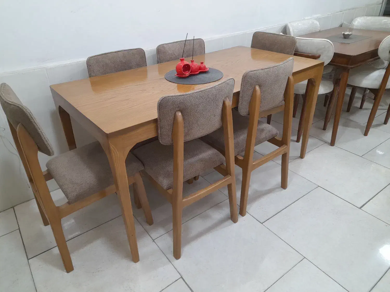 میز غذاخوری سلین چوب راش 4 نفره|میز و صندلی غذاخوری|مشهد, بهمن|دیوار