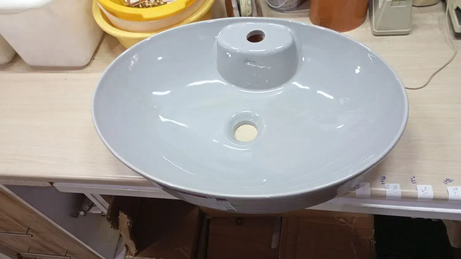 سنگ روشویی گاتریا رنگ بندی|عمده‌فروشی|پردیس, شهرک صنعتی خرمدشت فاز ۷|دیوار