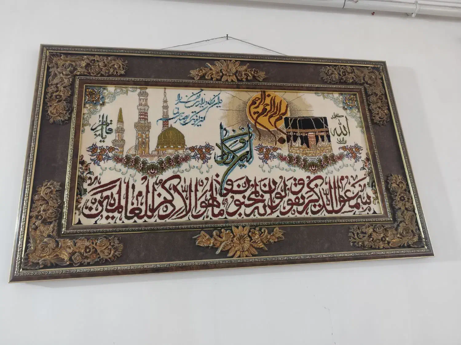 قاب  فرش|تابلو فرش|کوهدشت, |دیوار