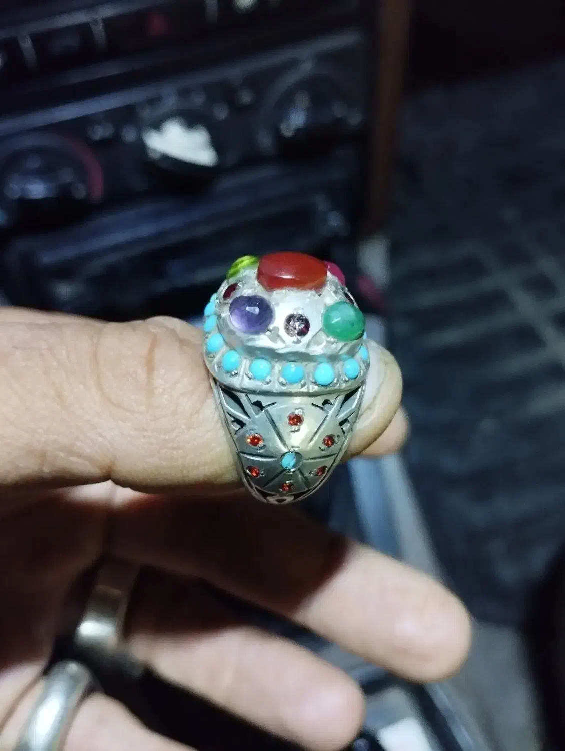 جواهراتی انگشتر نقره|جواهرات|خوانسار, |دیوار