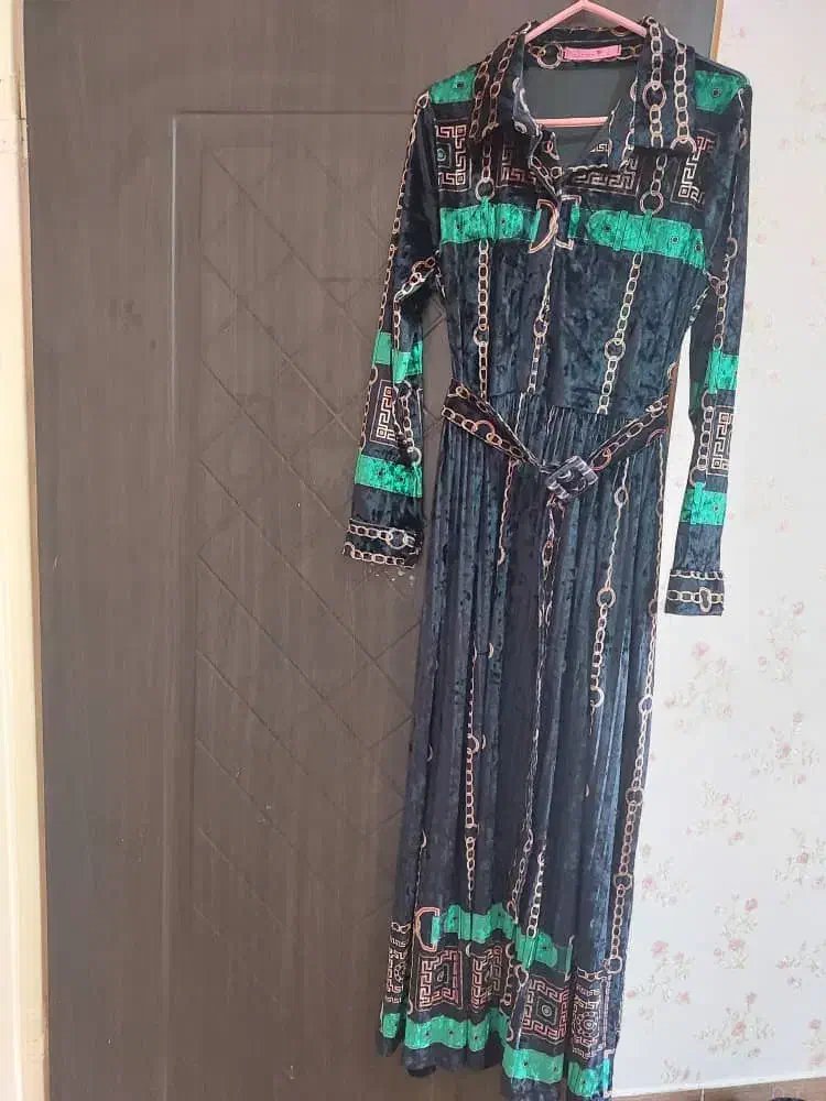 لباس ماکسی مخمل|لباس|برازجان, |دیوار
