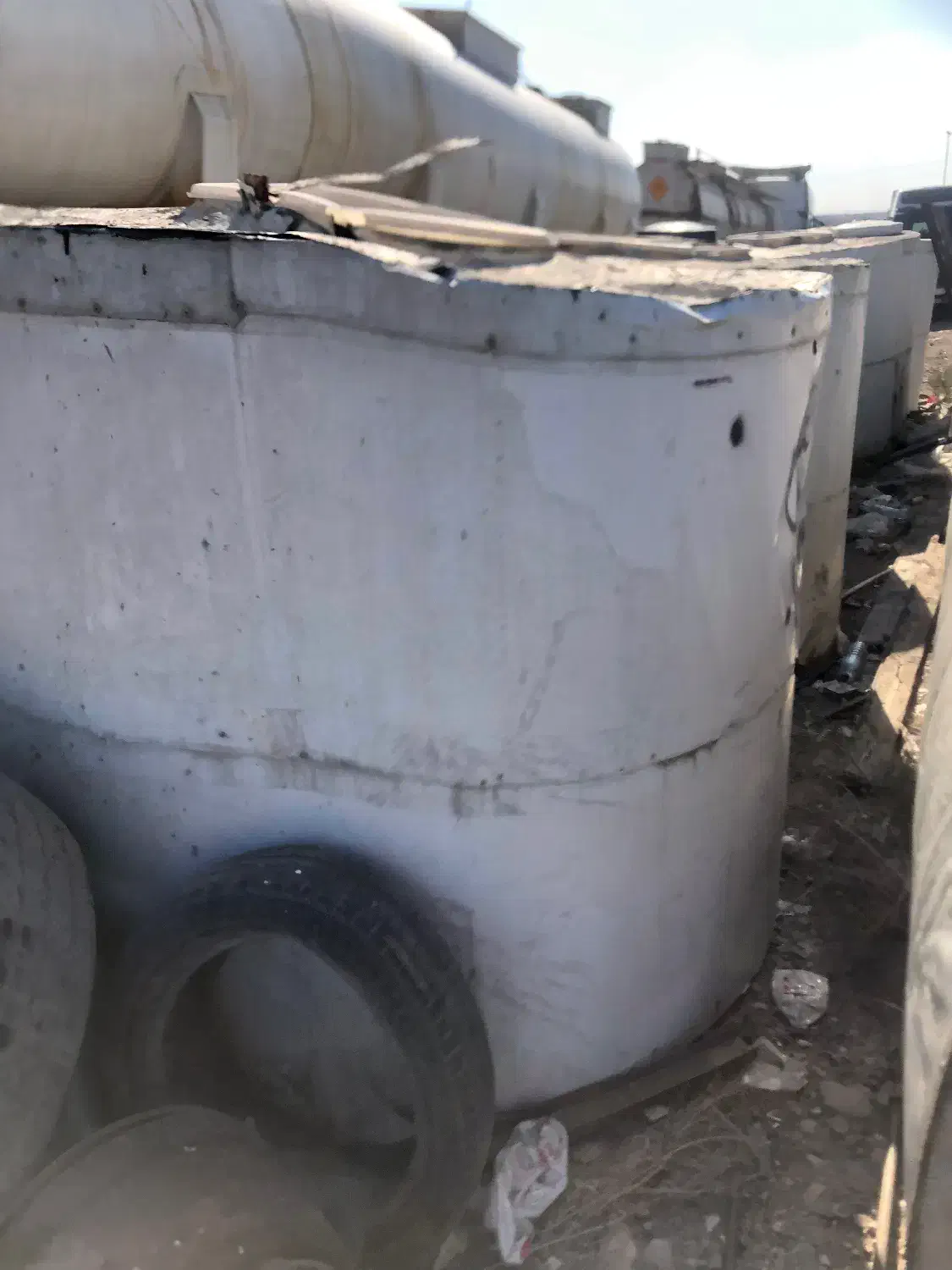 تانک ۵۰۰۰لیتری|مصالح و تجهیزات ساختمان|صوفیان, |دیوار