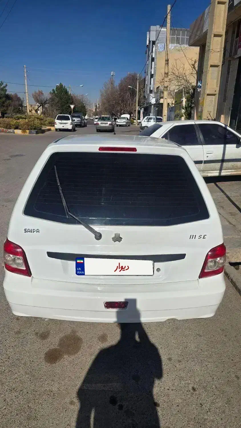 پراید۱۱۱مدل۹۸فابریک|خودرو سواری و وانت|شیراز, شهرک قمشه|دیوار