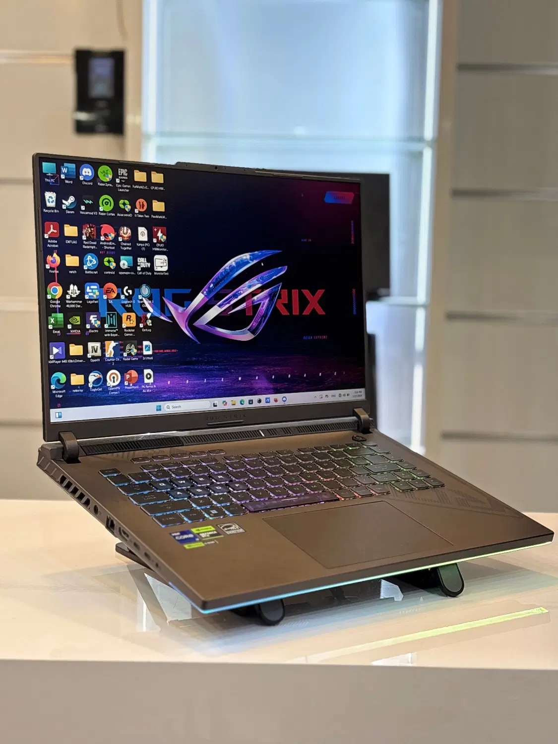 لپ تاپ گیمینگ ایسوس/Asus Rog Strix/نسل 13/RTX 4060|رایانه همراه|تهران, باشگاه نفت|دیوار