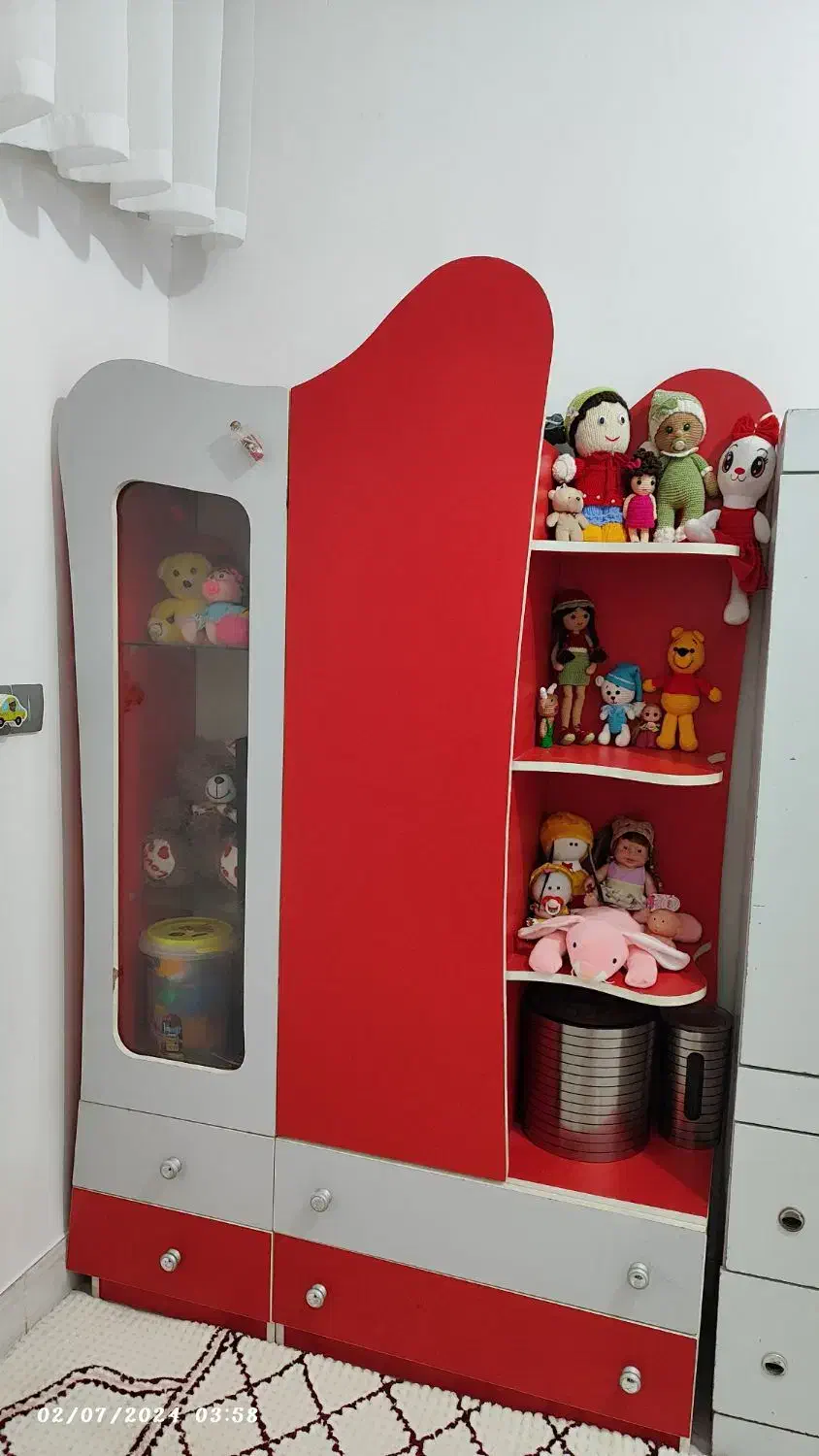 کمدکودک ونوجوان|جاکفشی، کمد، دراور|بم, |دیوار