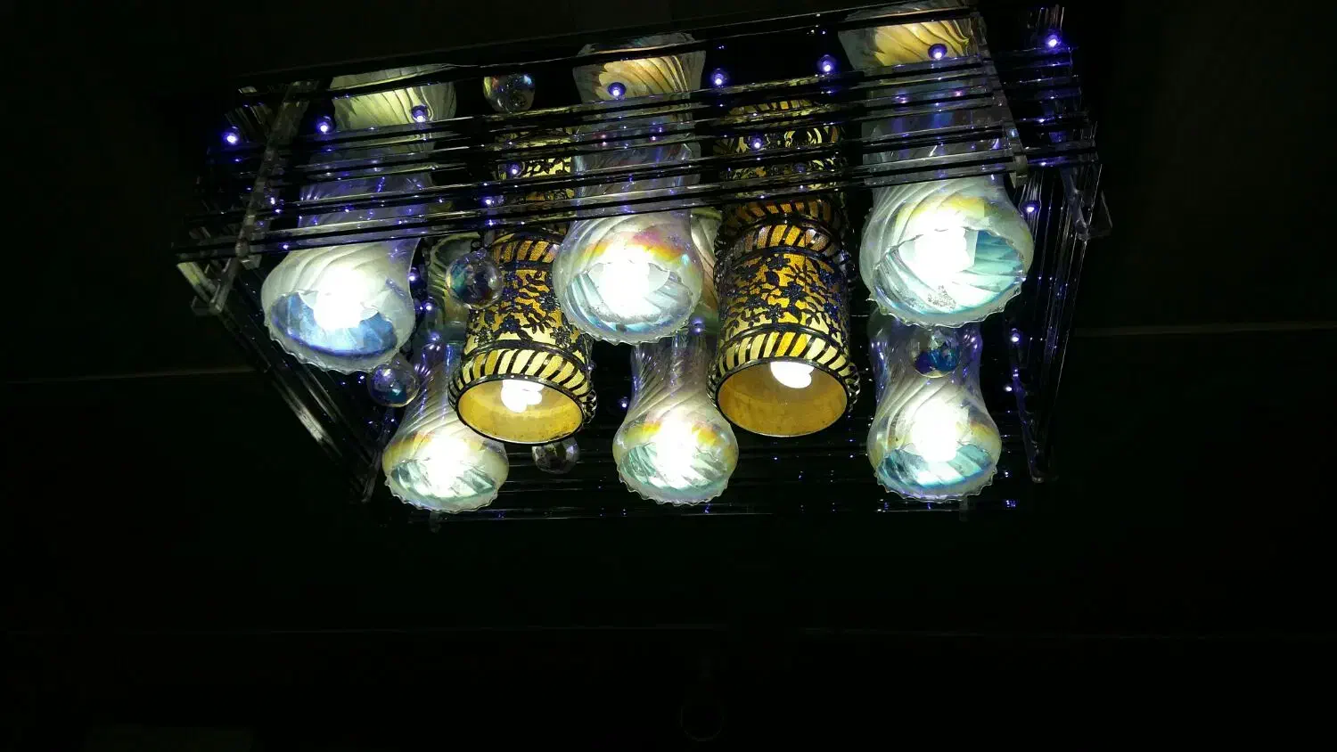 لوستر سقفی مدرن|لوستر و چراغ آویز|خرمشهر, |دیوار