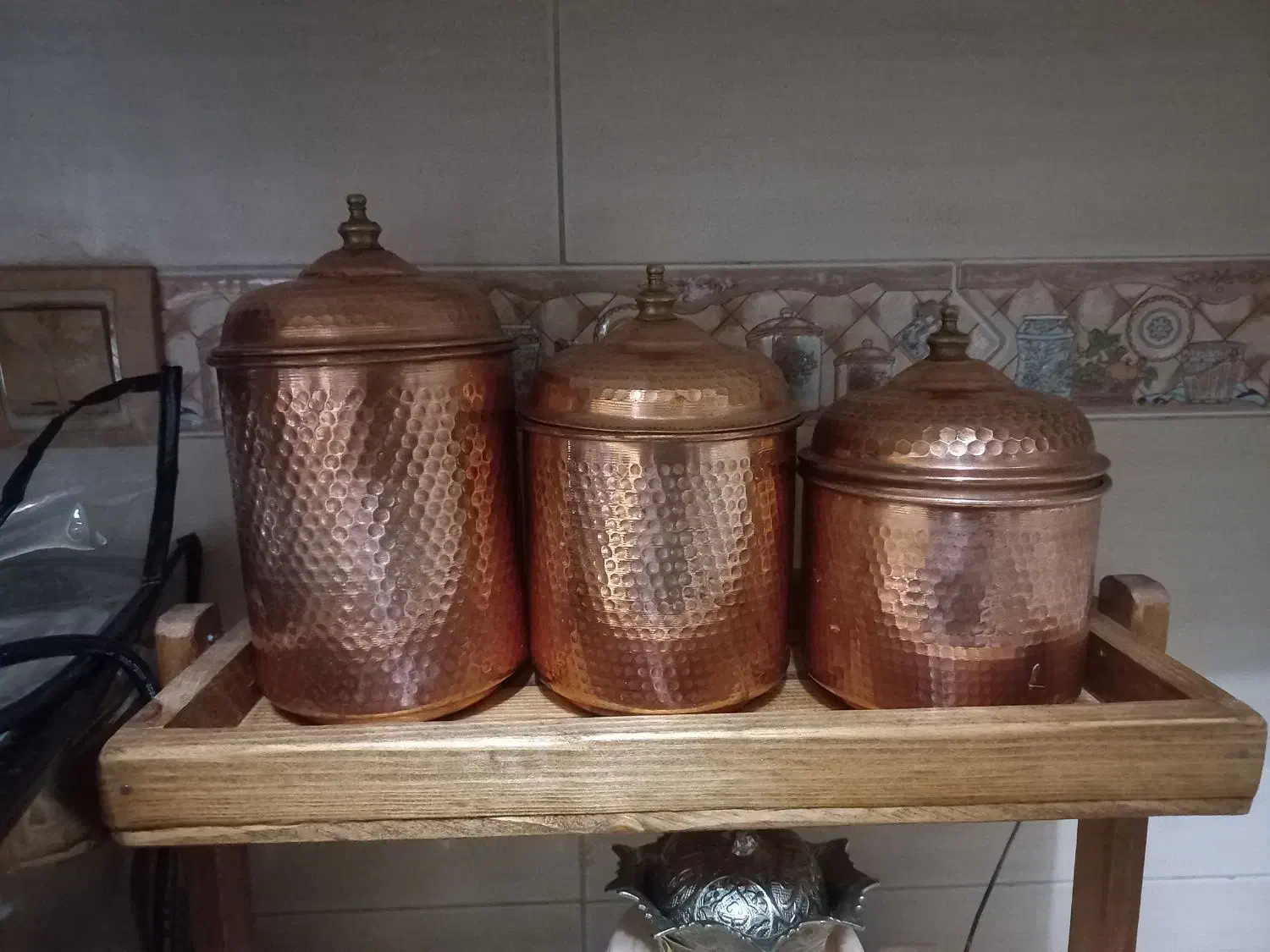 ظروف مسی پاسماوری|ظروف سرو و پذیرایی|اراک, |دیوار