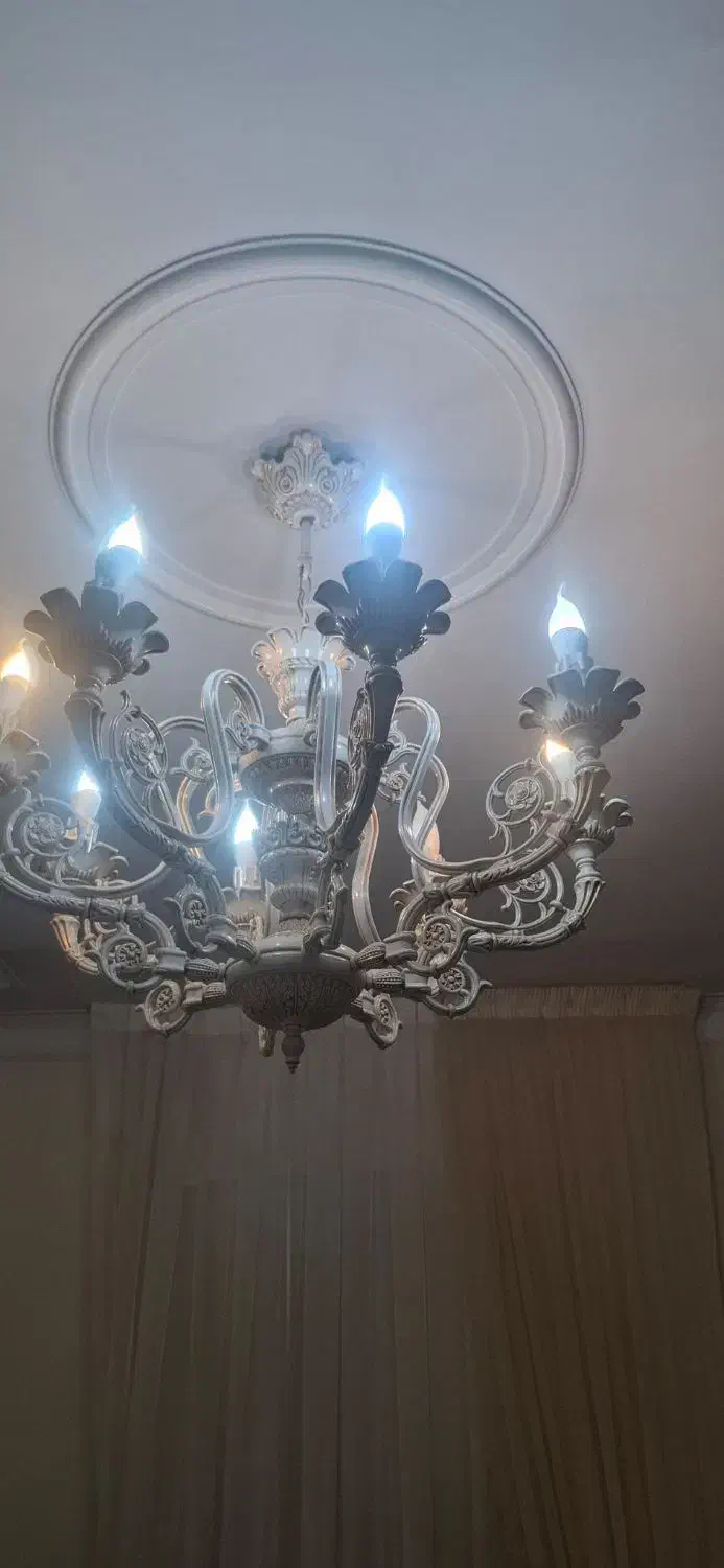 لوستر 8 شاخه|لوستر و چراغ آویز|تهران, ائمه اطهار|دیوار