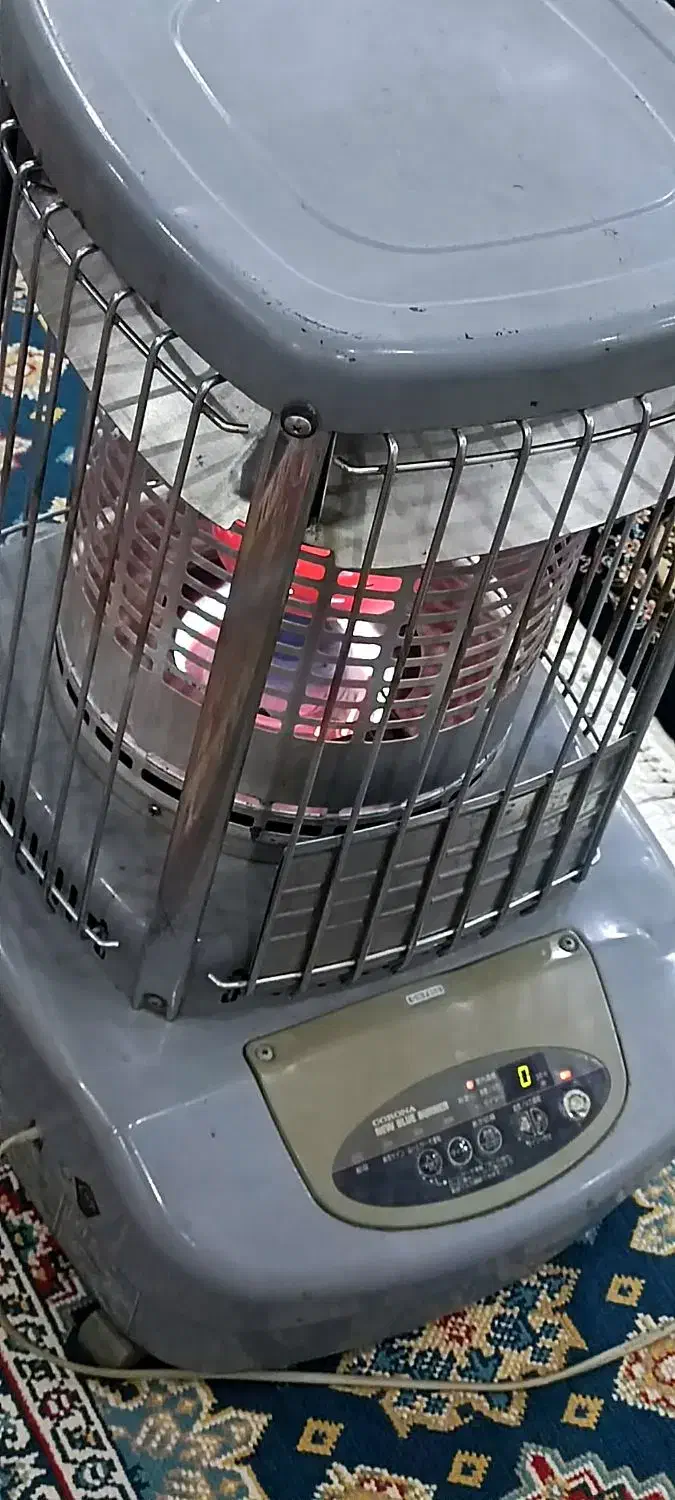 فروش بخاری نفتی برقی اصل کرونا ژاپنی|بخاری، هیتر، شومینه|سپیدان, |دیوار