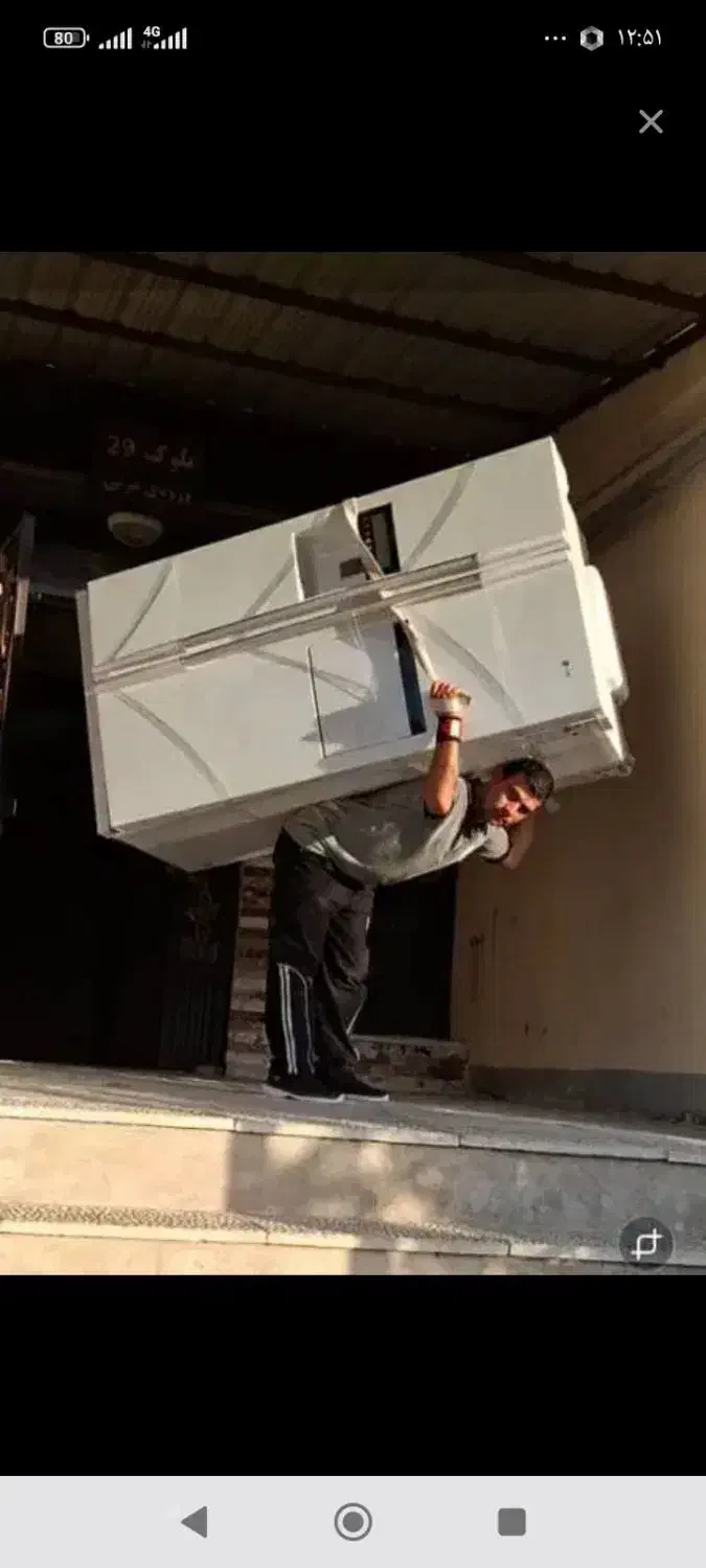 اتوبار باربری زنجانیان ایسوزو با ۵کارگر حرفه ای|خدمات حمل و نقل|زنجان, |دیوار