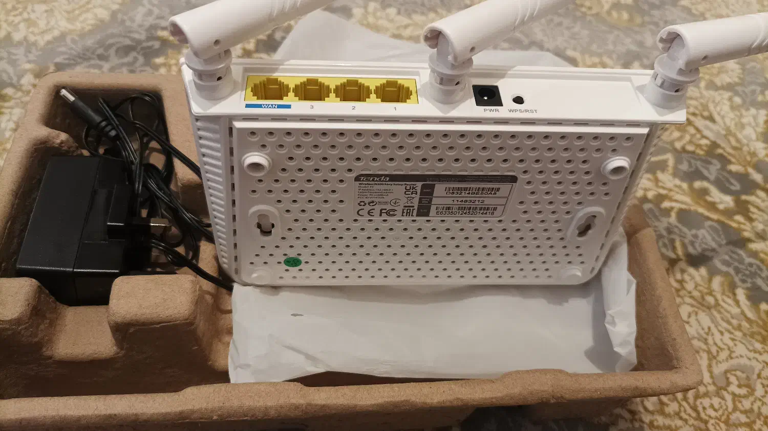 مودم مدل tenda|مودم و تجهیزات شبکه|تاکستان, |دیوار