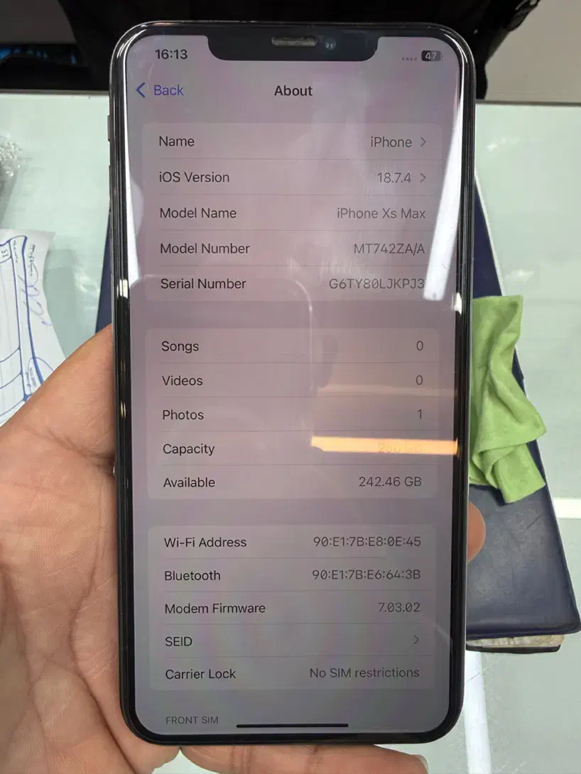 ایفونxsmax|موبایل|نیشابور, فردوس شمالی|دیوار