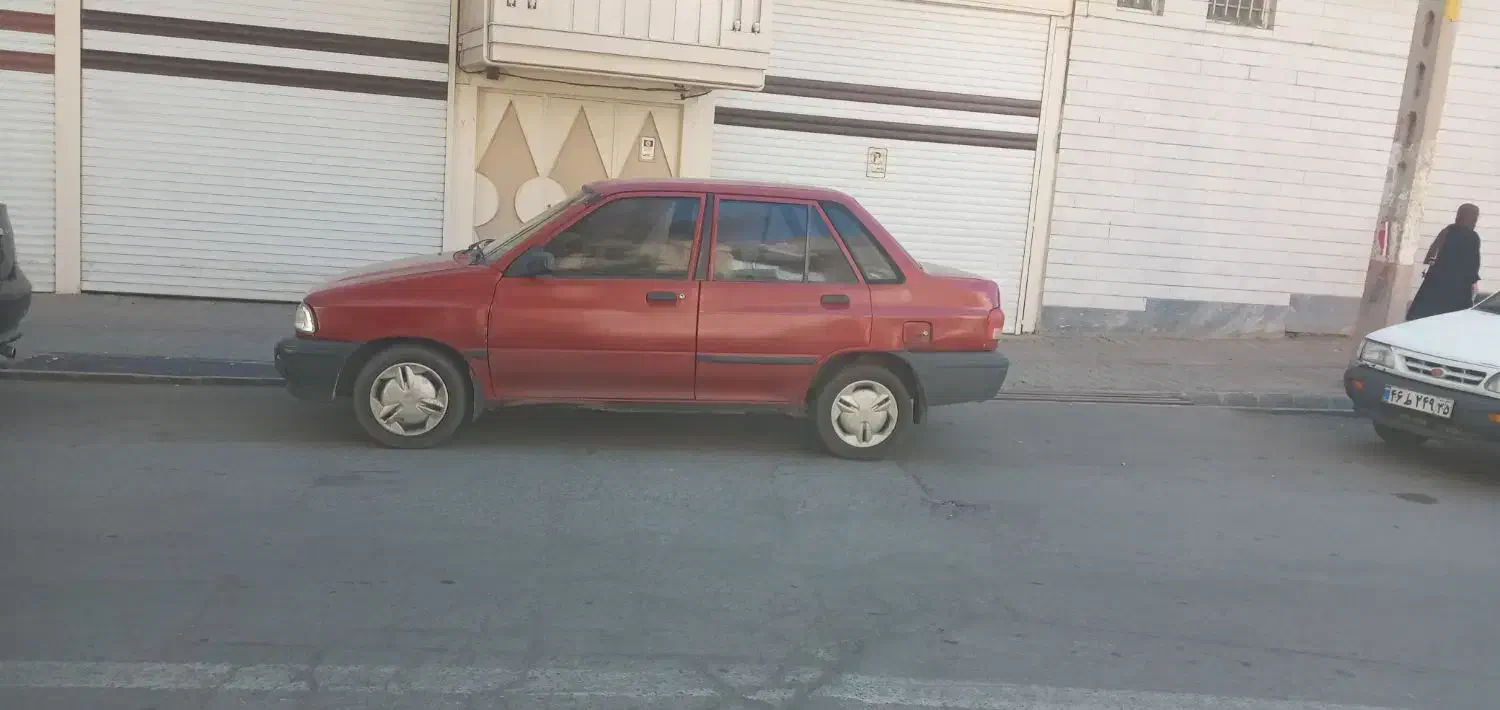 پراید قرمز صدفی|خودرو سواری و وانت|مرند, |دیوار