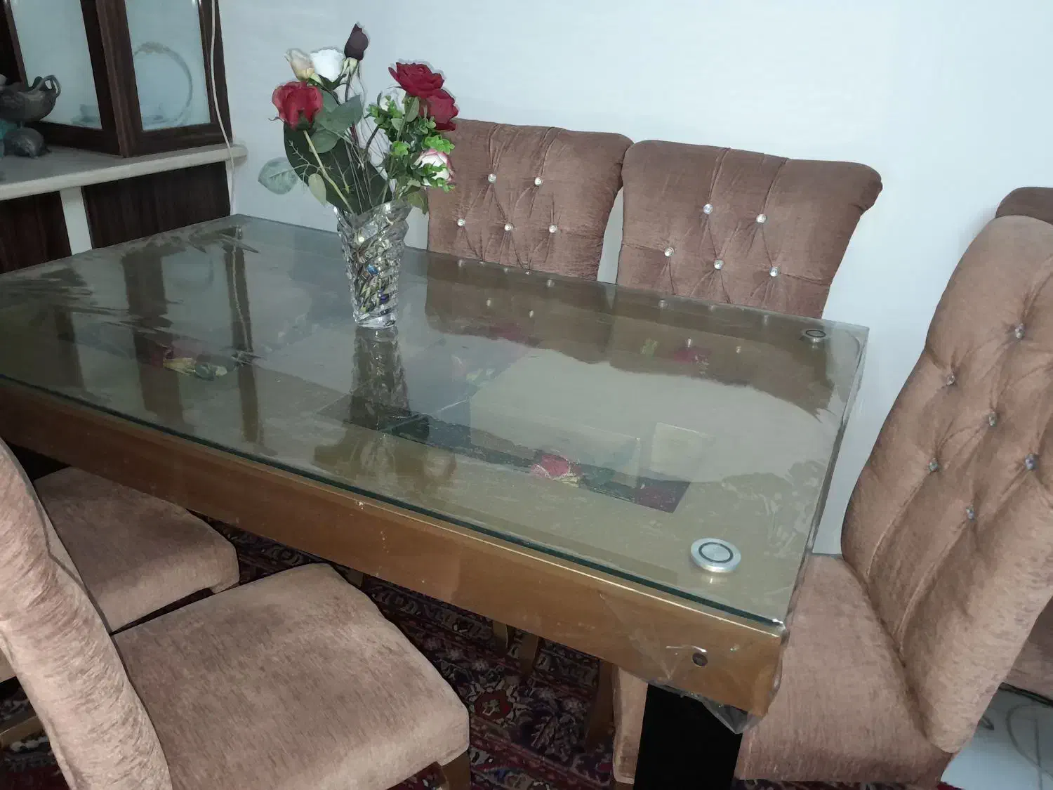 میز غذاخوری شش نفره|میز و صندلی غذاخوری|ارومیه, |دیوار