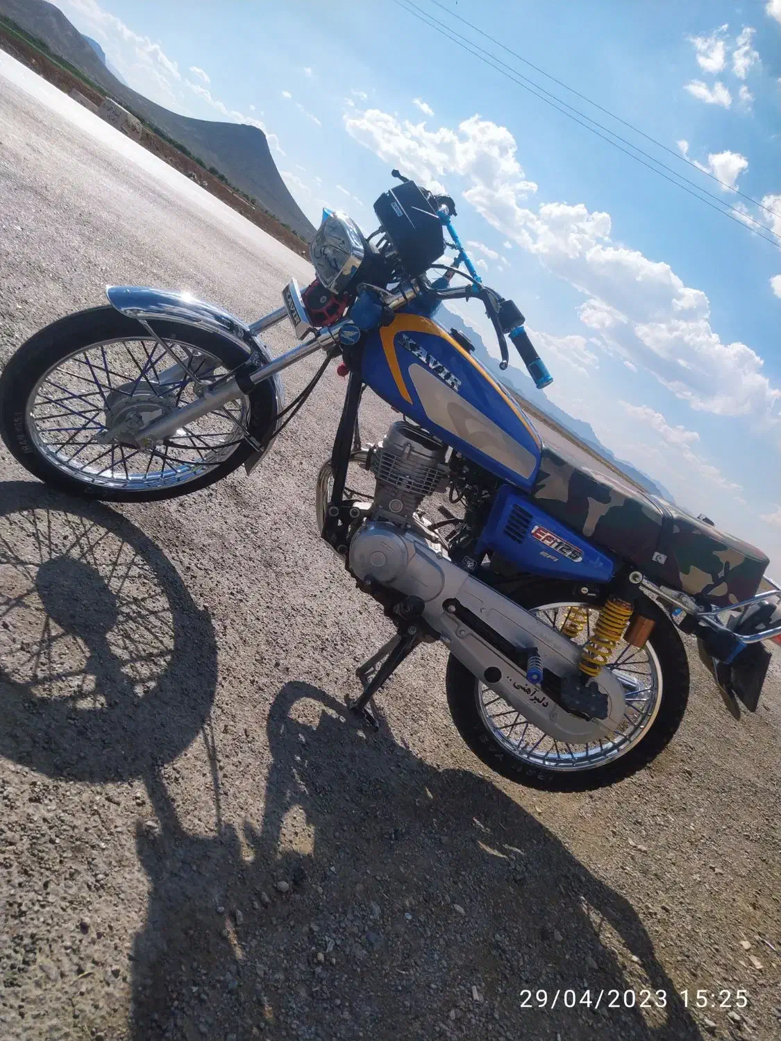 هوندا ۱۲۵ مدل ۹۹ کویر|موتورسیکلت|آباده, |دیوار