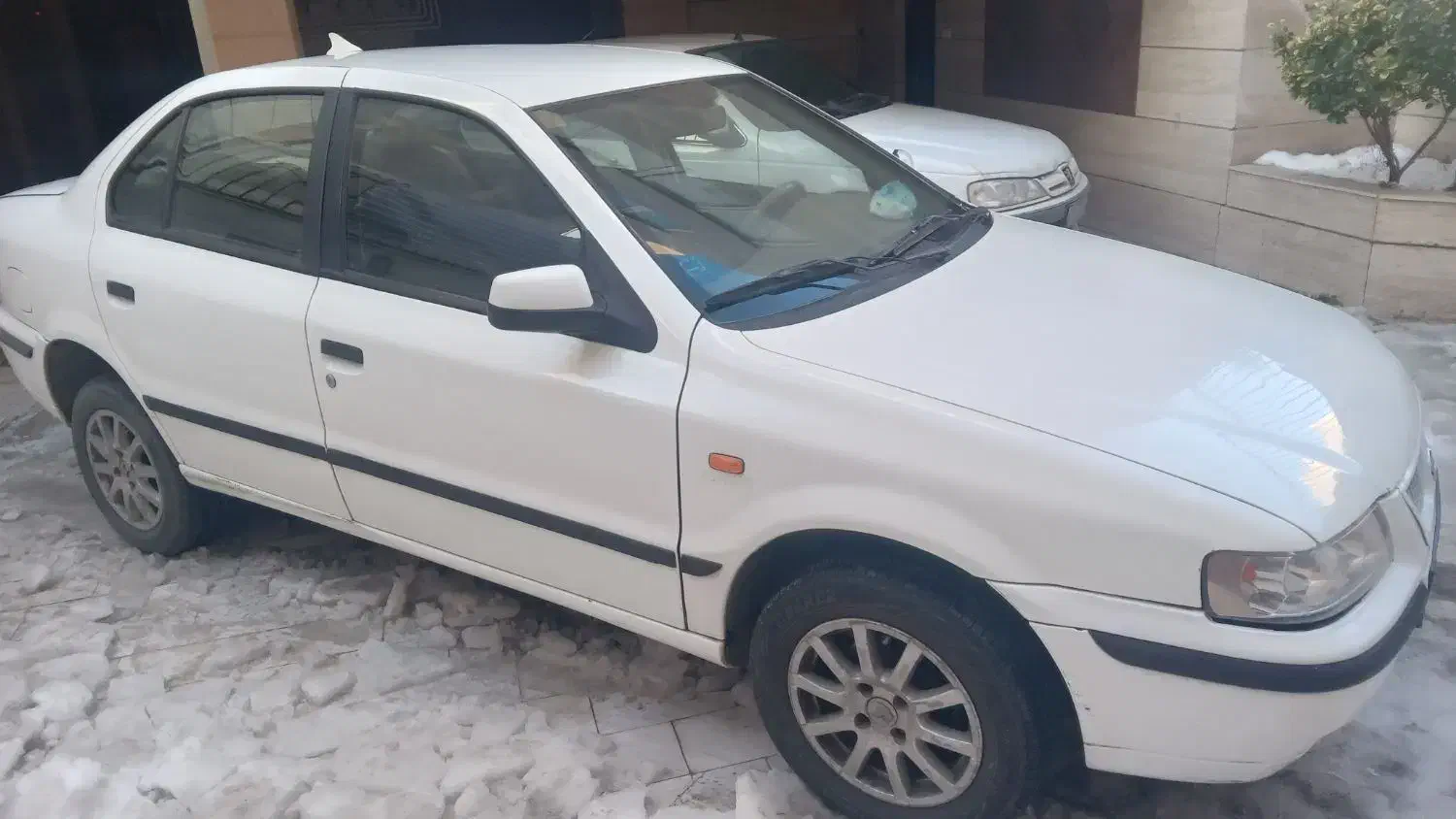 سمند lx مدل ۱۳۸۷ یک لکه رنگ|خودرو سواری و وانت|قزوین, |دیوار