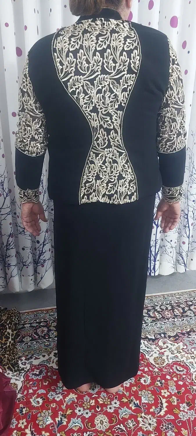 لباس مجلسی شیک فقط یک بار پوشیده شده سایز ۴۸|لباس|ملارد, |دیوار
