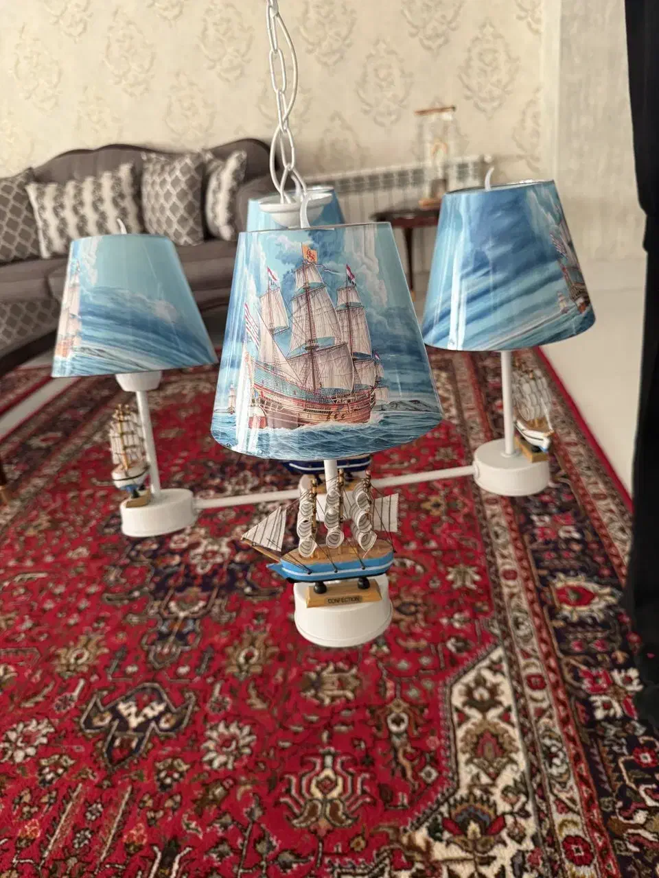 ست لوستر و آباژور|لوستر و چراغ آویز|ارومیه, |دیوار