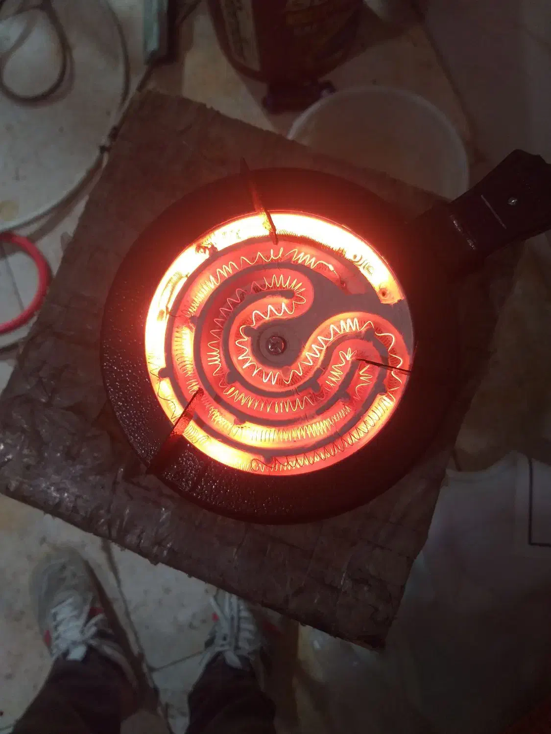 هیتر برقی اجاقی|بخاری، هیتر، شومینه|دزفول, |دیوار