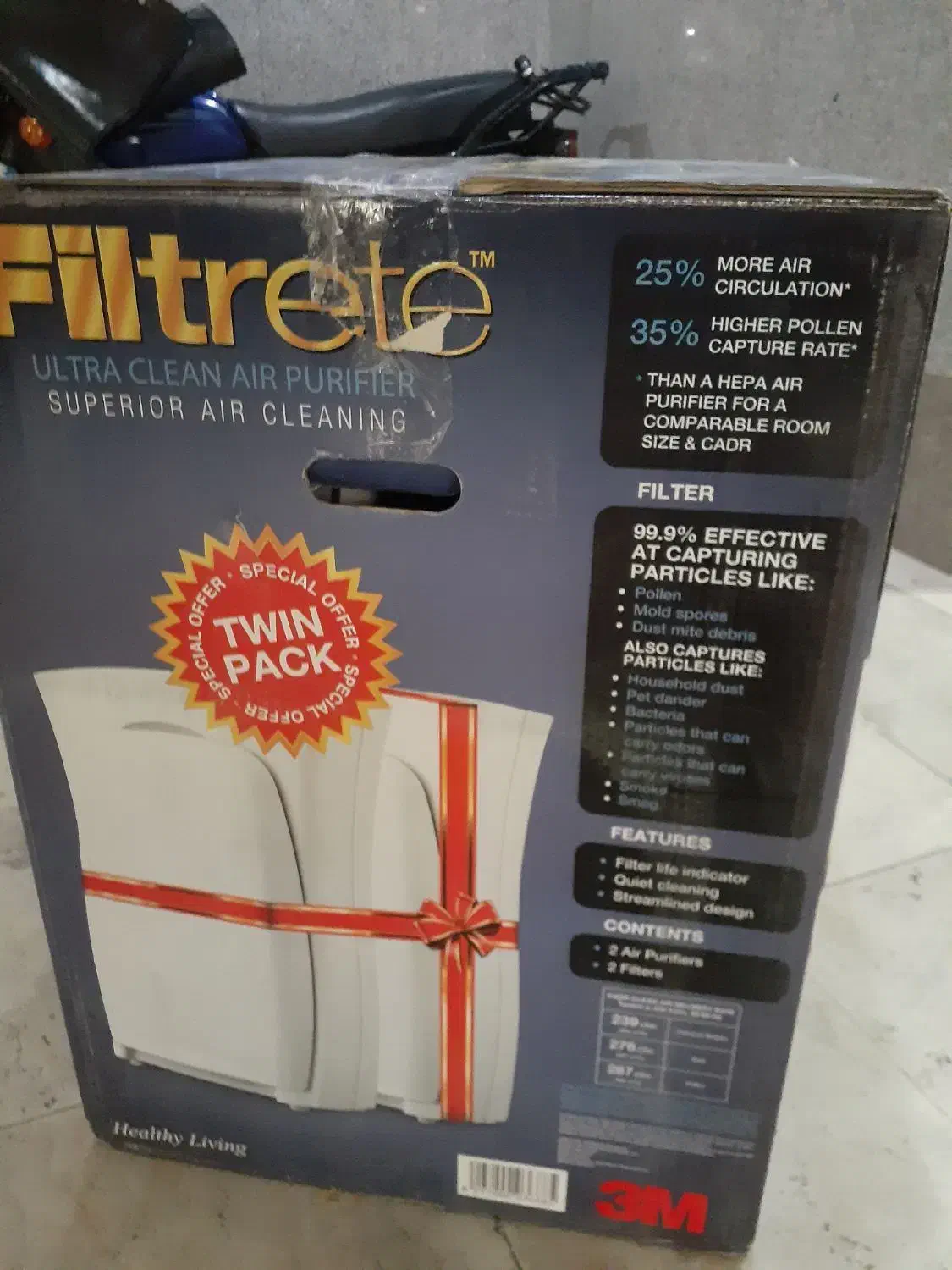 تصفیه هوا تری ام 3M مدل FAP03|پنکه و تصفیه‌کنندهٔ هوا|تهران, مجیدآباد|دیوار