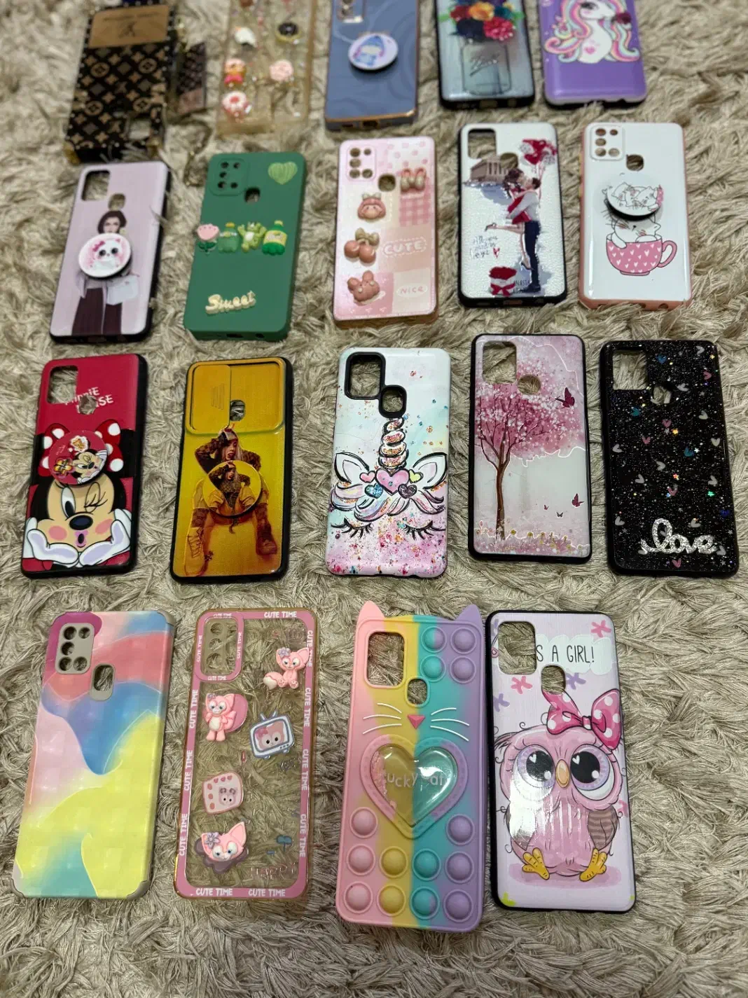 قاب دخترانه گوشی a21s|لوازم جانبی موبایل و تبلت|تهران, دکتر هوشیار|دیوار