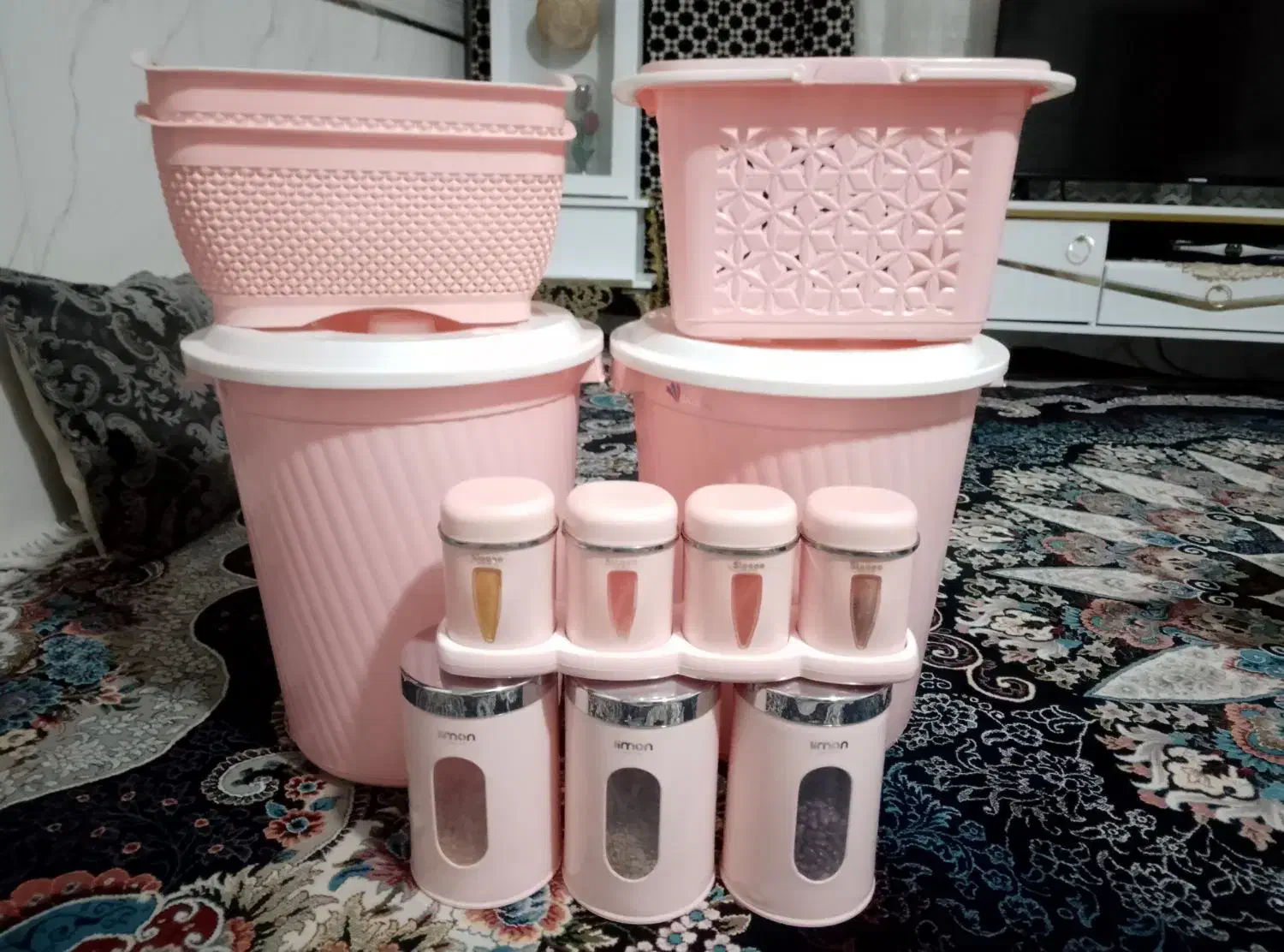 سرویس آشپزخانه|ظروف نگهدارنده، پلاستیکی، یکبارمصرف|اشتهارد, |دیوار