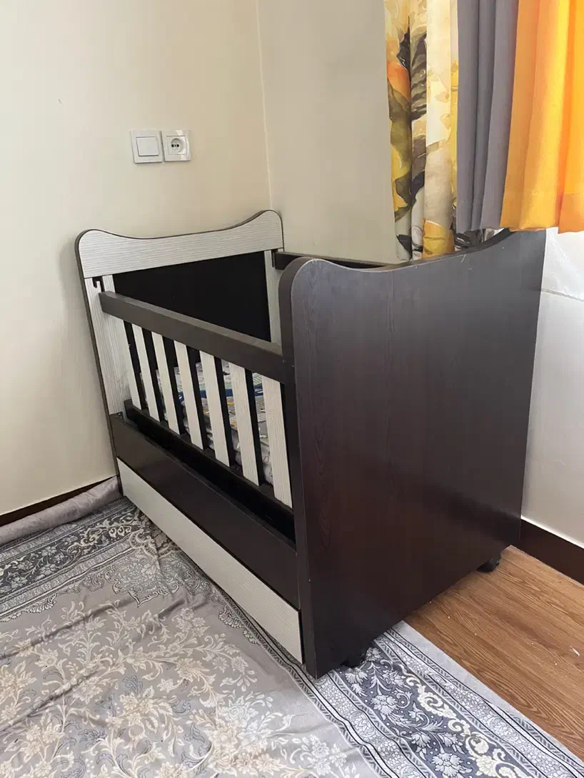 تخت خواب نوزاد تا ۳سال|تخت و سرویس خواب|تهران, تهرانسر شمالی|دیوار