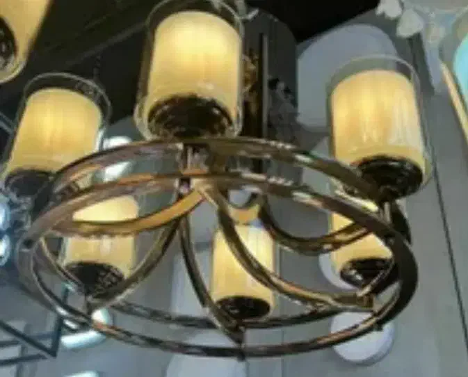 لوستر پرفیلی ۶ شعله|لوستر و چراغ آویز|تبریز, |دیوار