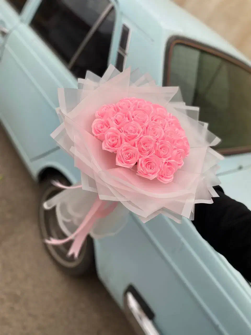 سفارش گل های روبانی زیبا و خوشکل خراب نشدنی|گل مصنوعی|رشت, یخسازی|دیوار